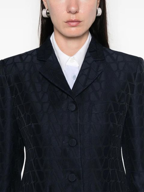 Valentino Garavani Toile Iconographe blazer - Blue