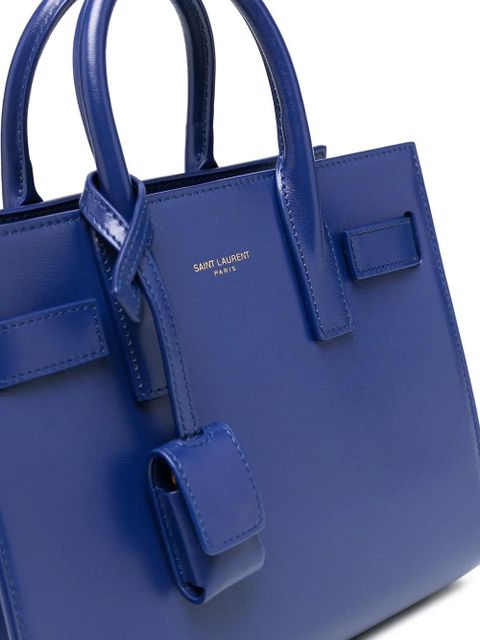 Saint Laurent nano Sac de Jour tote bag - Blue