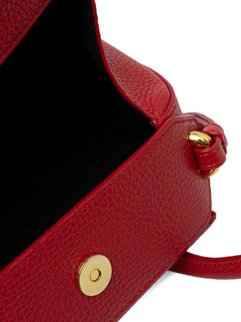 Yuzefi mini Oyster Duffle logo-detail tote bag - Red
