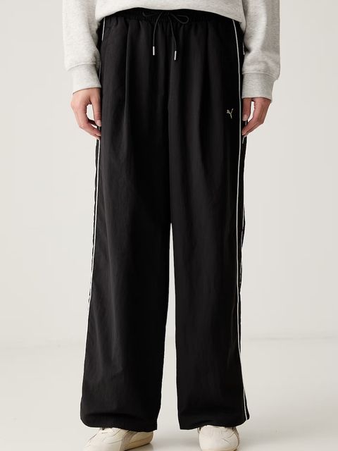 Puma spodnie dresowe damskie Piping Relaxed Woven - zdjęcie produktu nr 2
