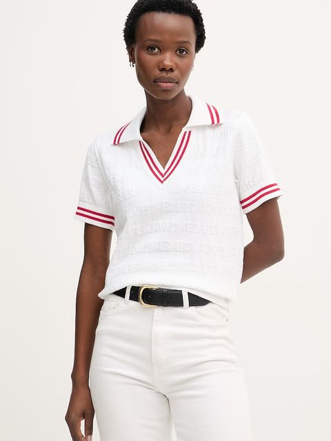 Joop! polo swetrowe damskie bawełniane - zdjęcie produktu nr 2