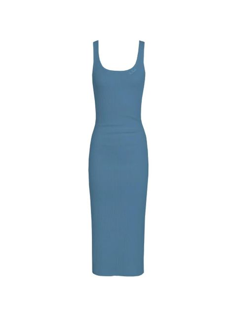 MC2 Saint Barth Jennifer logo ribbed dress - Blue - zdjęcie produktu nr 1