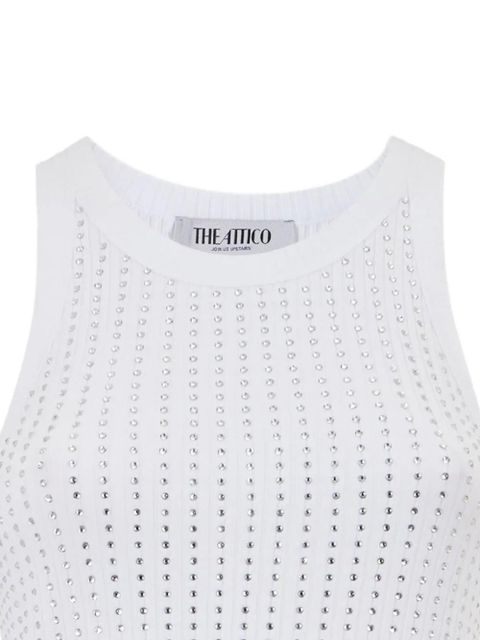The Attico crystal-embellished tank dress - White - zdjęcie produktu nr 2