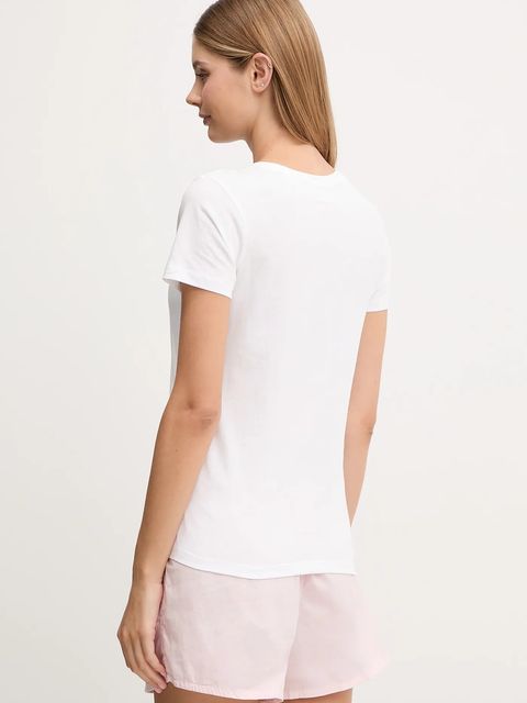 Calvin Klein Underwear t-shirt bawełniany 3-pack damski kolor biały LV00QS7485 - zdjęcie produktu nr 2