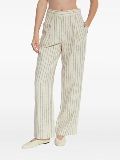 Posse pinstripe pleated trousers - Neutrals - zdjęcie produktu nr 2