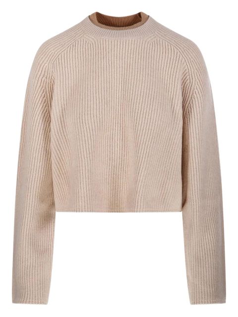 Max Mara ribbed-knit jumper - Neutrals - zdjęcie produktu nr 1