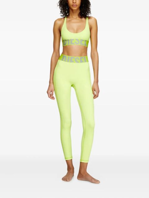 Diesel Allison cross-back sports bra - Yellow - zdjęcie produktu nr 2