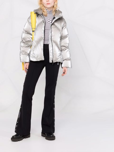 Moncler Frele metallic padded jacket - Silver - zdjęcie produktu nr 2
