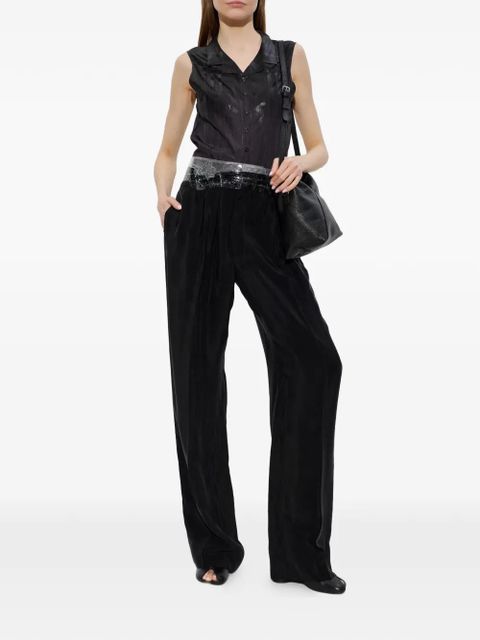 Maison Margiela sleeveless blouse - Black - zdjęcie produktu nr 2