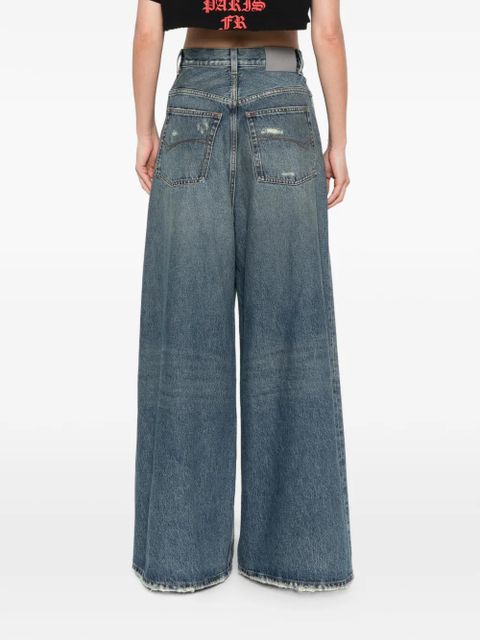 Balenciaga wide-leg jeans - Blue