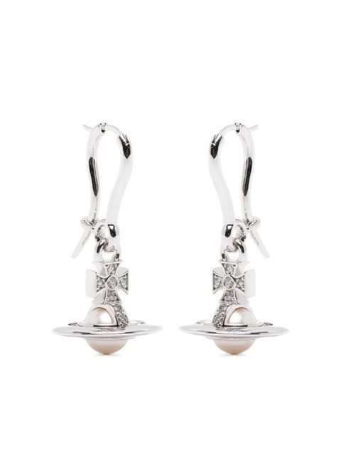 Vivienne Westwood Lucille Orb earrings - Silver - zdjęcie produktu nr 1