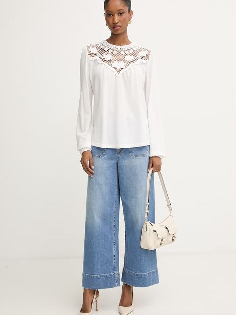 Morgan bluzka damska z wiskozą - zdjęcie produktu nr 1