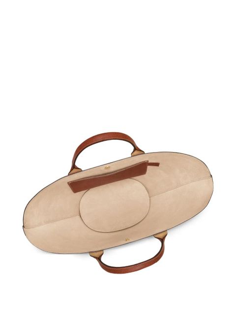Longchamp XL Épure leather tote bag - Brown