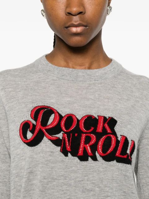 Zadig&Voltaire crew-neck long-sleeve sweater - Grey