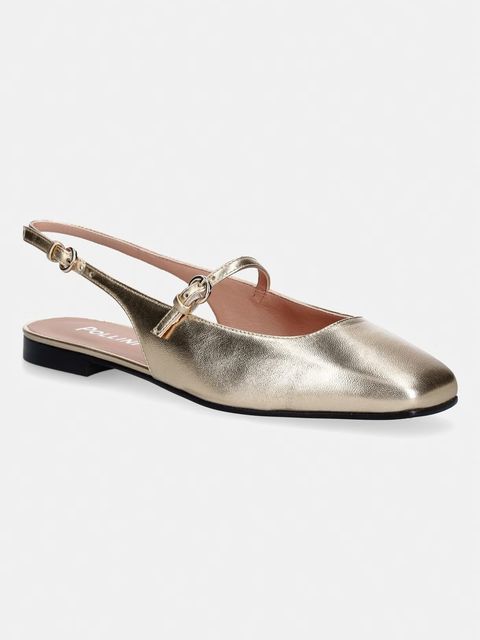 Pollini baleriny skórzane