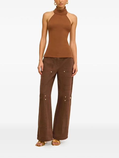 Cult Gaia open-back top - Brown - zdjęcie produktu nr 2