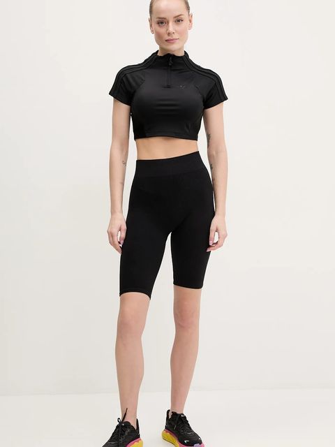 adidas Originals t-shirt Zip Up Crop Top