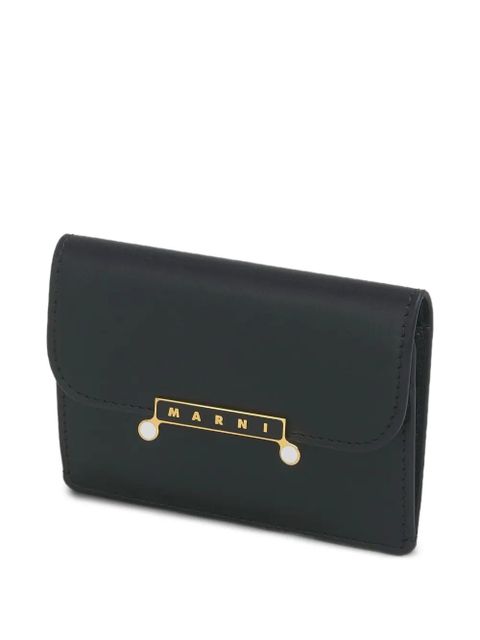 Marni Envelope card holder - Black