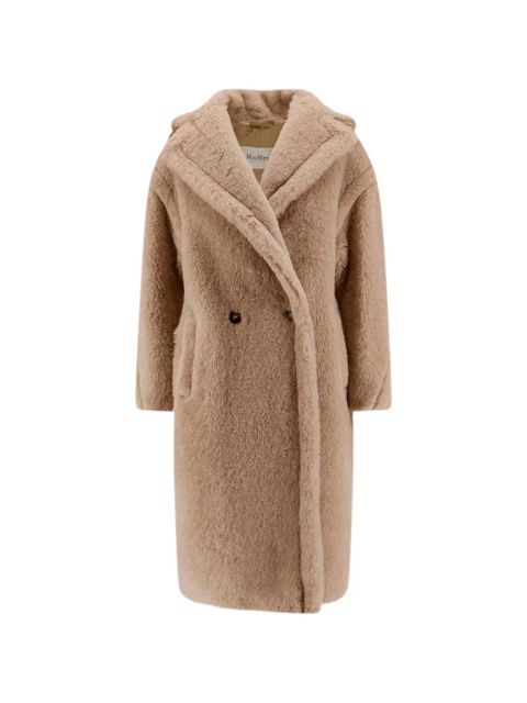 Max Mara double-breasted fur coat - Neutrals - zdjęcie produktu nr 1