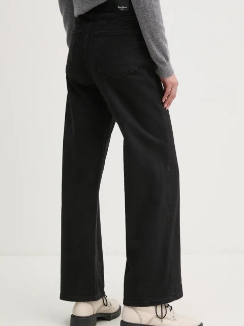 Pepe Jeans jeansy STRAIGHT JEANS UHW damskie high waist PL204731XH2