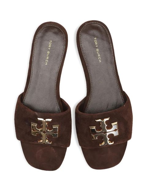 Tory Burch suede flat sandals - Brown - zdjęcie produktu nr 2