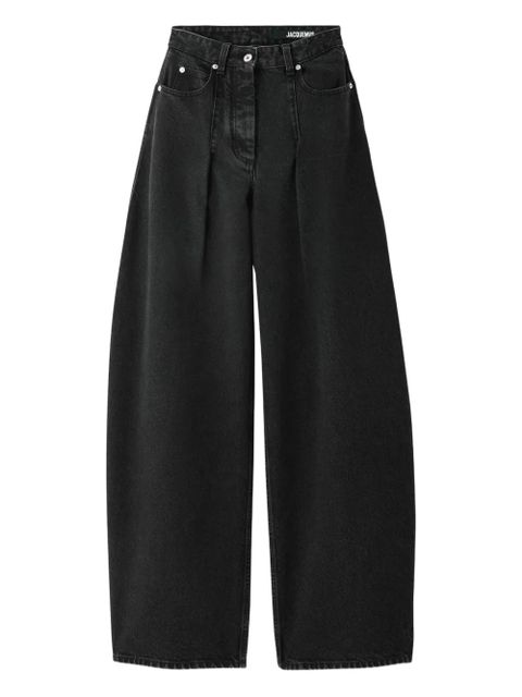 Jacquemus high-rise jeans - Black - zdjęcie produktu nr 1