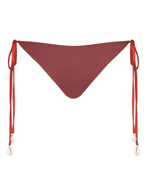 Johanna Ortiz Sagrado printed tie bikini bottom - Red - zdjęcie produktu nr 2