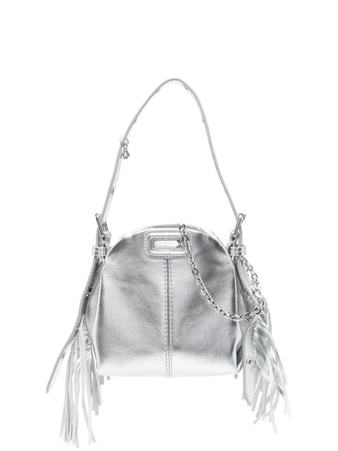 Maje Miss M metallic micro bag - Silver - zdjęcie produktu nr 1