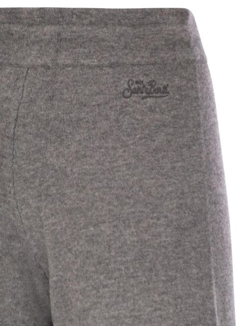 MC2 Saint Barth embroidered drawstring track pants - Grey