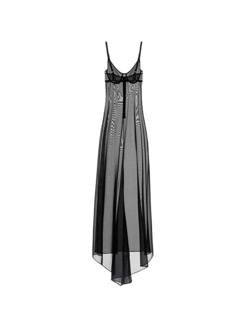 Balenciaga stretch tulle dress - Black - zdjęcie produktu nr 2