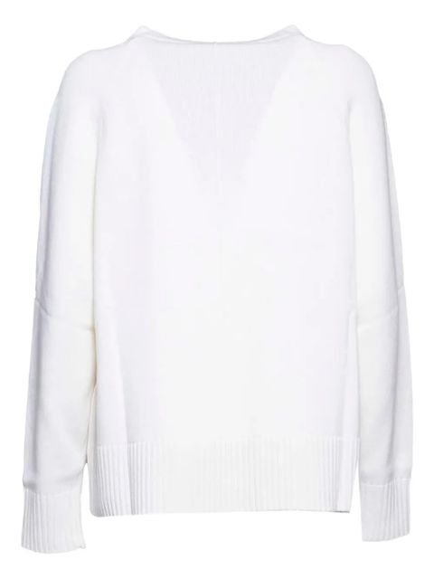 Max Mara ribbed-detail sweater - White - zdjęcie produktu nr 2
