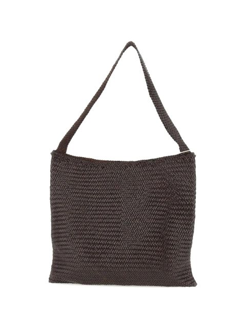 DRAGON DIFFUSION Ars braided shoulder bag - Brown - zdjęcie produktu nr 1