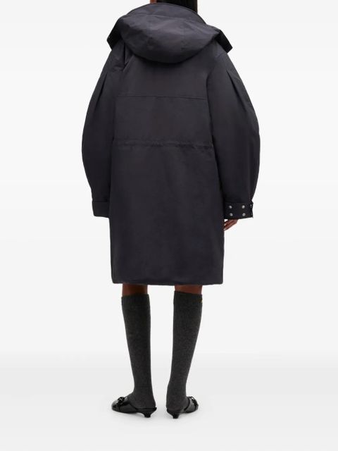 GANNI Ripstop parka coat - Grey - zdjęcie produktu nr 2