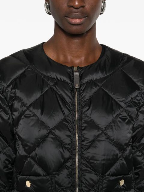 Max Mara quilted jacket - Black