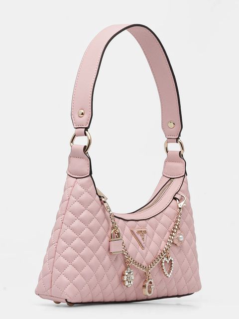 Guess torebka EVERLEE kolor różowy HWEG86 79180