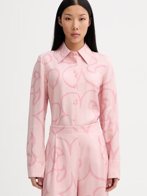 Marimekko koszula damska z wiskozą - zdjęcie produktu nr 1