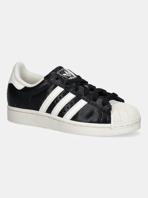 adidas Originals sneakersy skórzane Superstar II damskie kolor czarny JS4014 - zdjęcie produktu nr 1