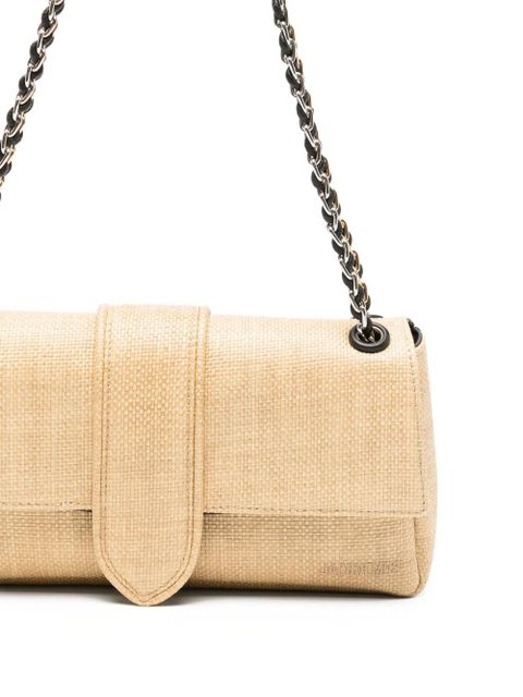 Jacquemus The Bambino chain shoulder bag - Neutrals