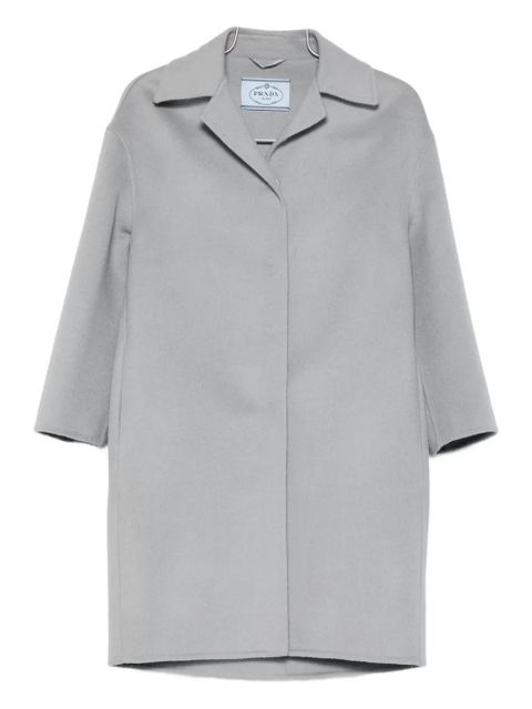 Prada single-breasted coat - Grey