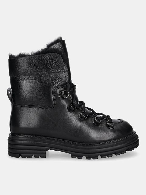 Answear.LAB śniegowce skórzane kolor czarny