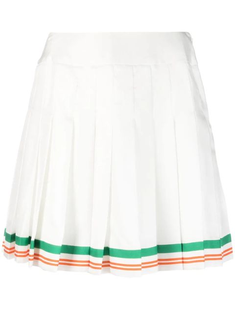 Casablanca high-waisted A-line skirt - White - zdjęcie produktu nr 1