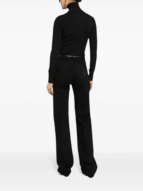Dolce & Gabbana ribbed knit turtleneck - Black