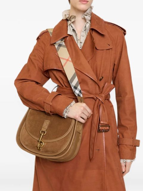 Burberry small B-clip cross body bag - Brown - zdjęcie produktu nr 2