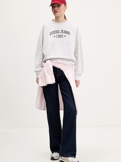 Guess Jeans bluza bawełniana - zdjęcie produktu nr 1