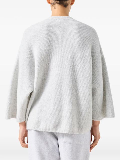 American Vintage Damsville V-neck cardigan - Grey