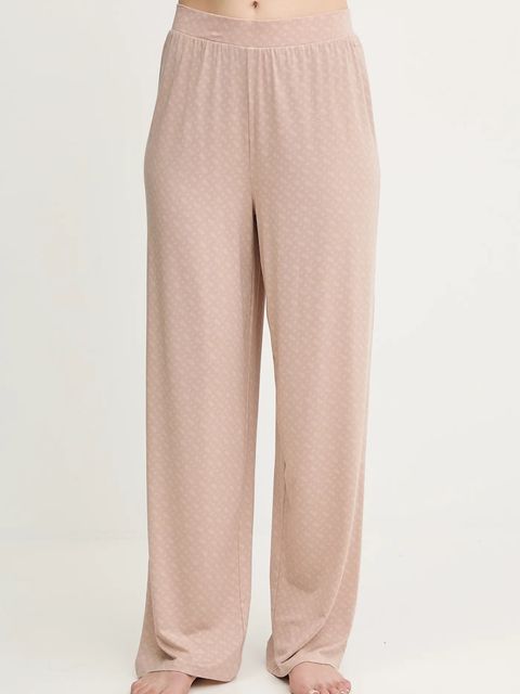 BOSS spodnie piżamowe damska kolor beżowy 50550711 - zdjęcie produktu nr 1