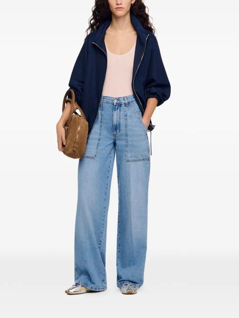 SANDRO side-pocket jeans - Blue
