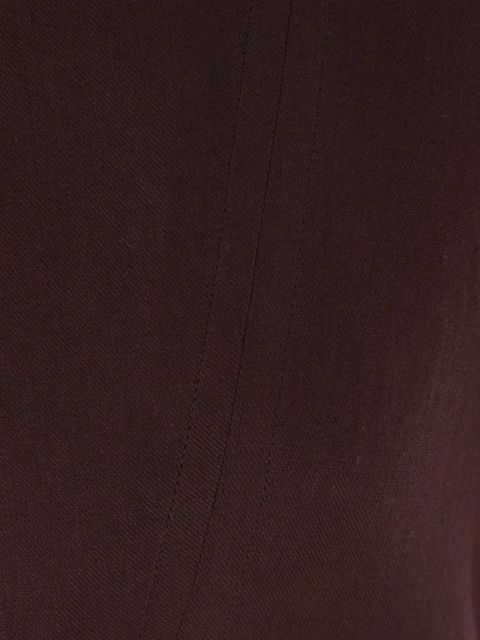 Loro Piana Gaia linen blouse - Brown