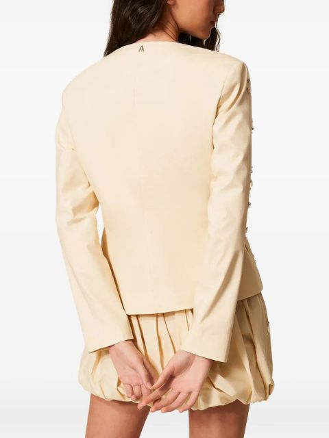 TWINSET sequin-embellished blazer - Neutrals