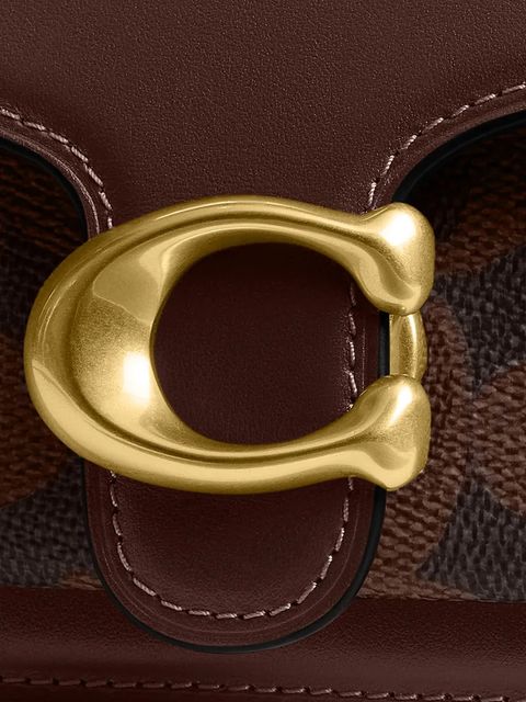 Coach torebka Tabby 19 kolor brązowy CCD26